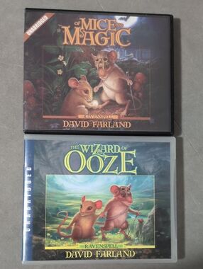 David Farland Ravenspell Audiobook CD Lot Of Mice & Magic, The Wizard Of Ooze